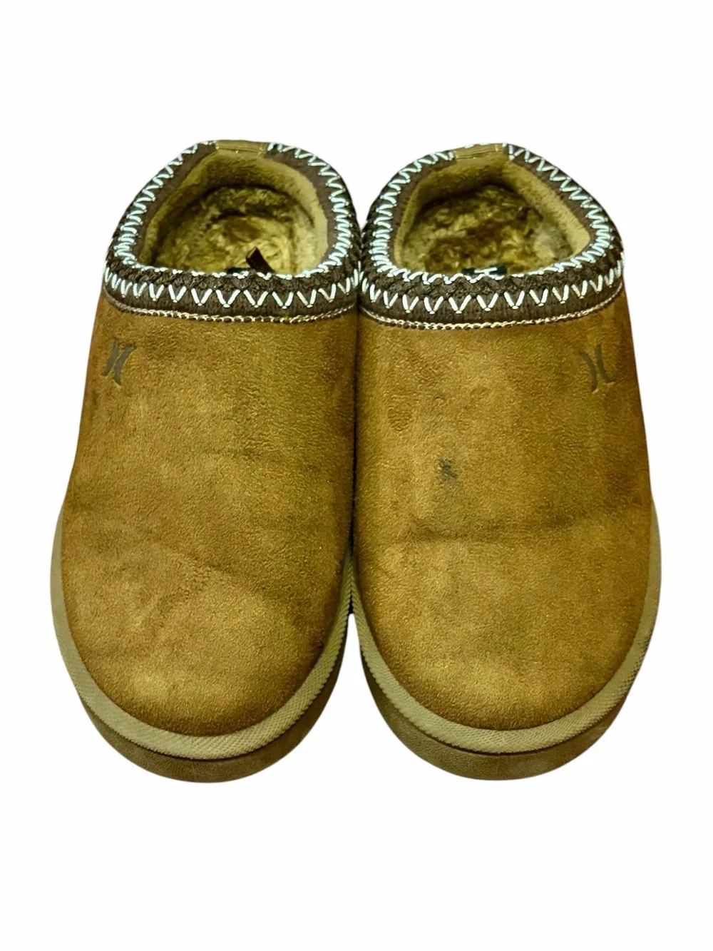 Hurley Modi Suede Slippers Size 4